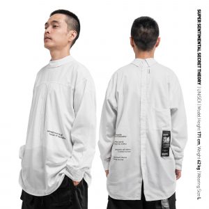 SSST by BOSBOROT Mirror Shirt White