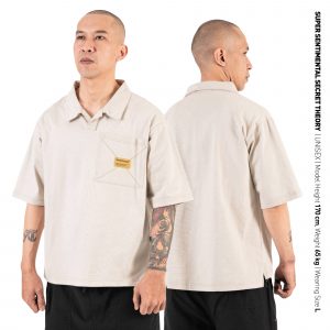 Basic Boxy Pocket Ecru