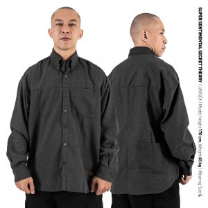 Hustler Flannel Shirt Black
