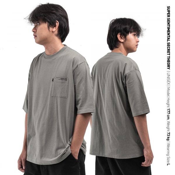 Defect Sale Basic Pocket Heavyweight Pale Olive