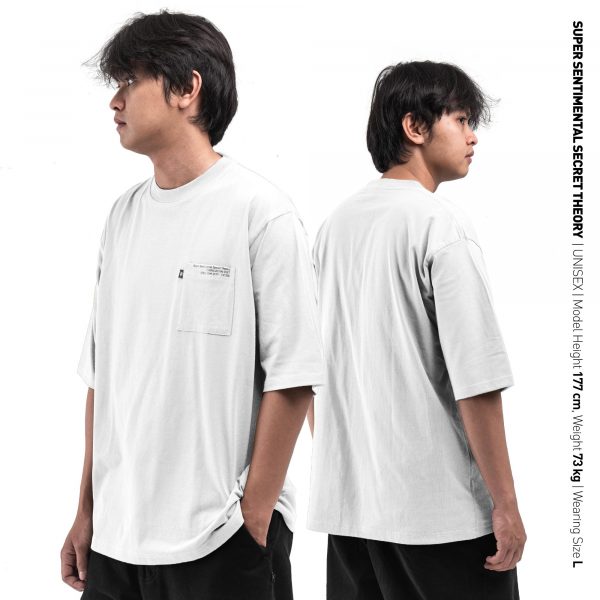 Defect Sale Basic Pocket Heavyweight White