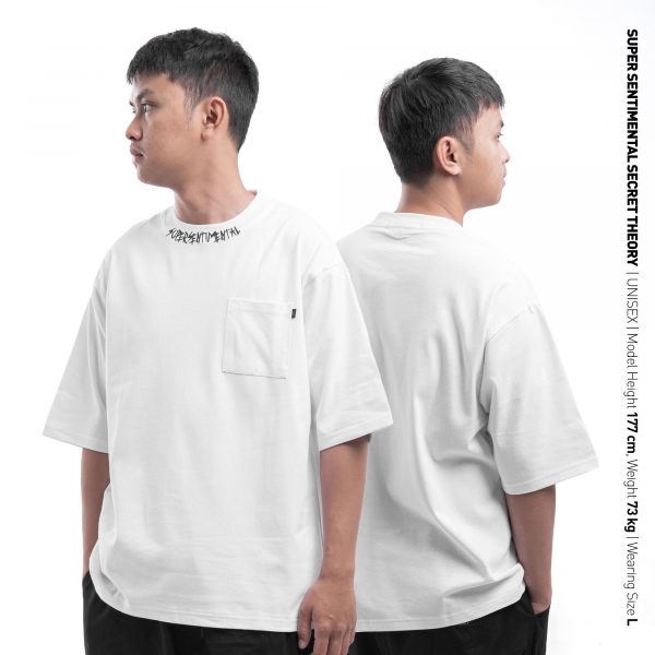 Defect Sale Tagged Heavyweight Tshirt White