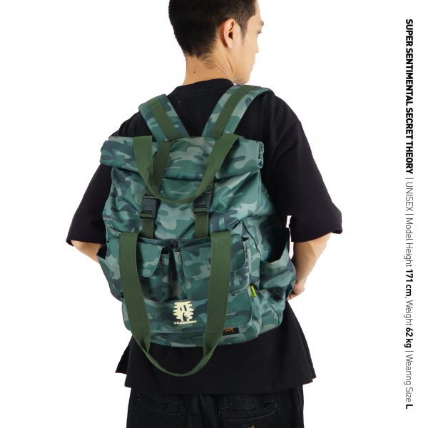 VEARSSST Tas Musette Backpack & Tote Camo