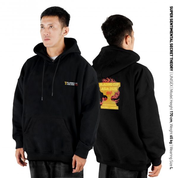 Hoodie Black Official Merchandise Blading Cup Asia 2025