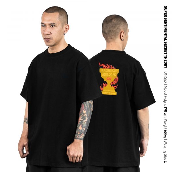 Tshirt Black Official Merchandise Blading Cup Asia 2025