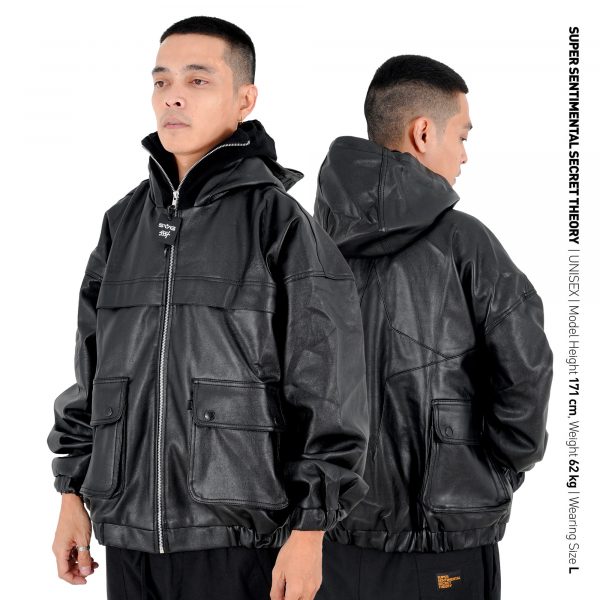 SSSVG Super Sentimental Secret Savage The Act III Leather Jacket