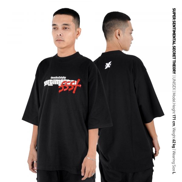 SSST x Executive Roleplay Shortsleeve Tshirt Oversize Black