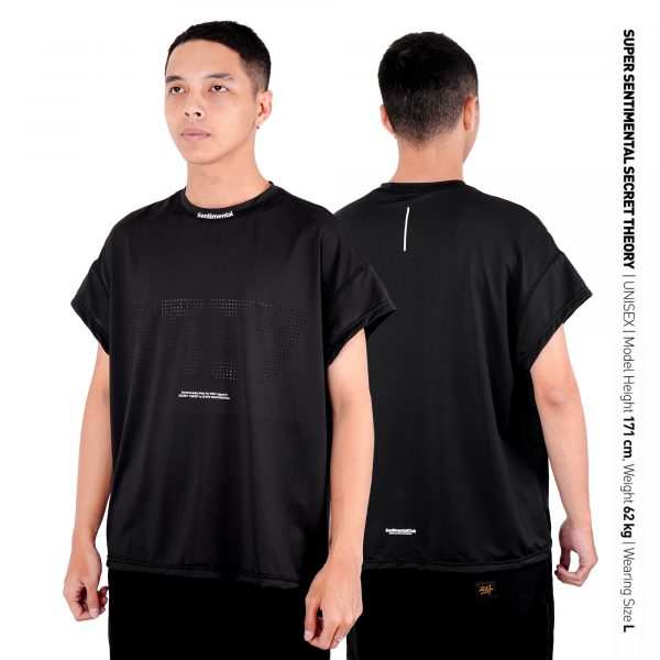 5557 Burden Boxy Tanktop Black