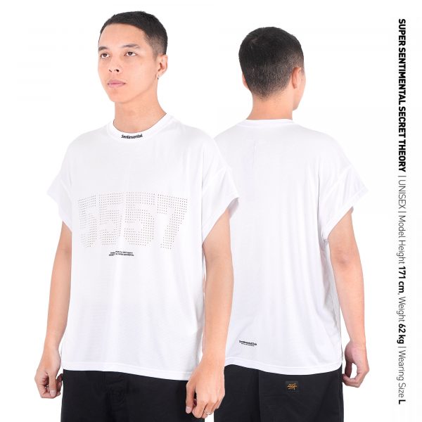 5557 Burden Boxy Tanktop White