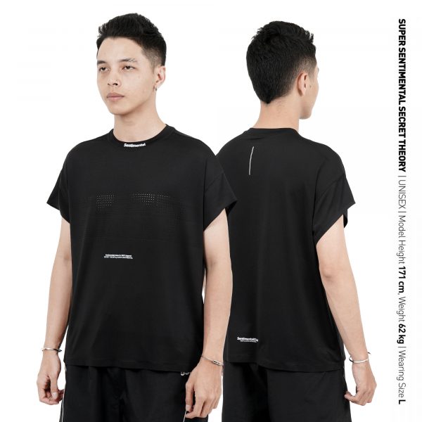 5557 Burden Boxy Tanktop Black