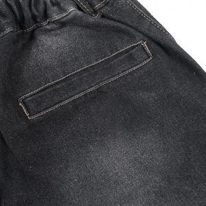 SVG denim Pants black (4)