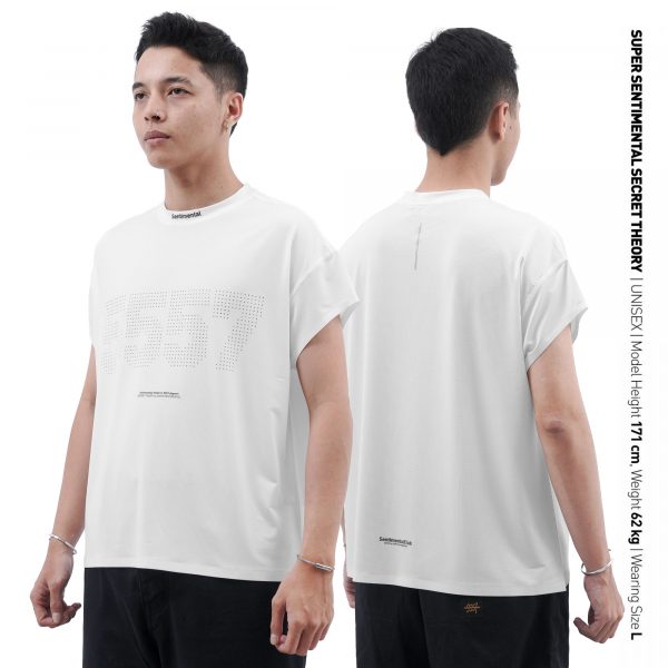 5557 Burden Boxy Tanktop White