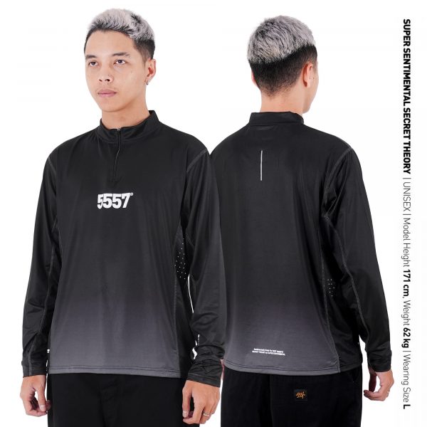 5557 Fathom Shades Black Longsleeve Jersey SSST