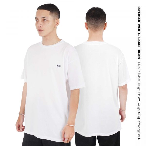Basic Plain 40s White
