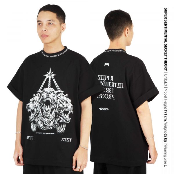 SSST By Bravyson Vconk Cerberus Rolltop Heavyweight Black