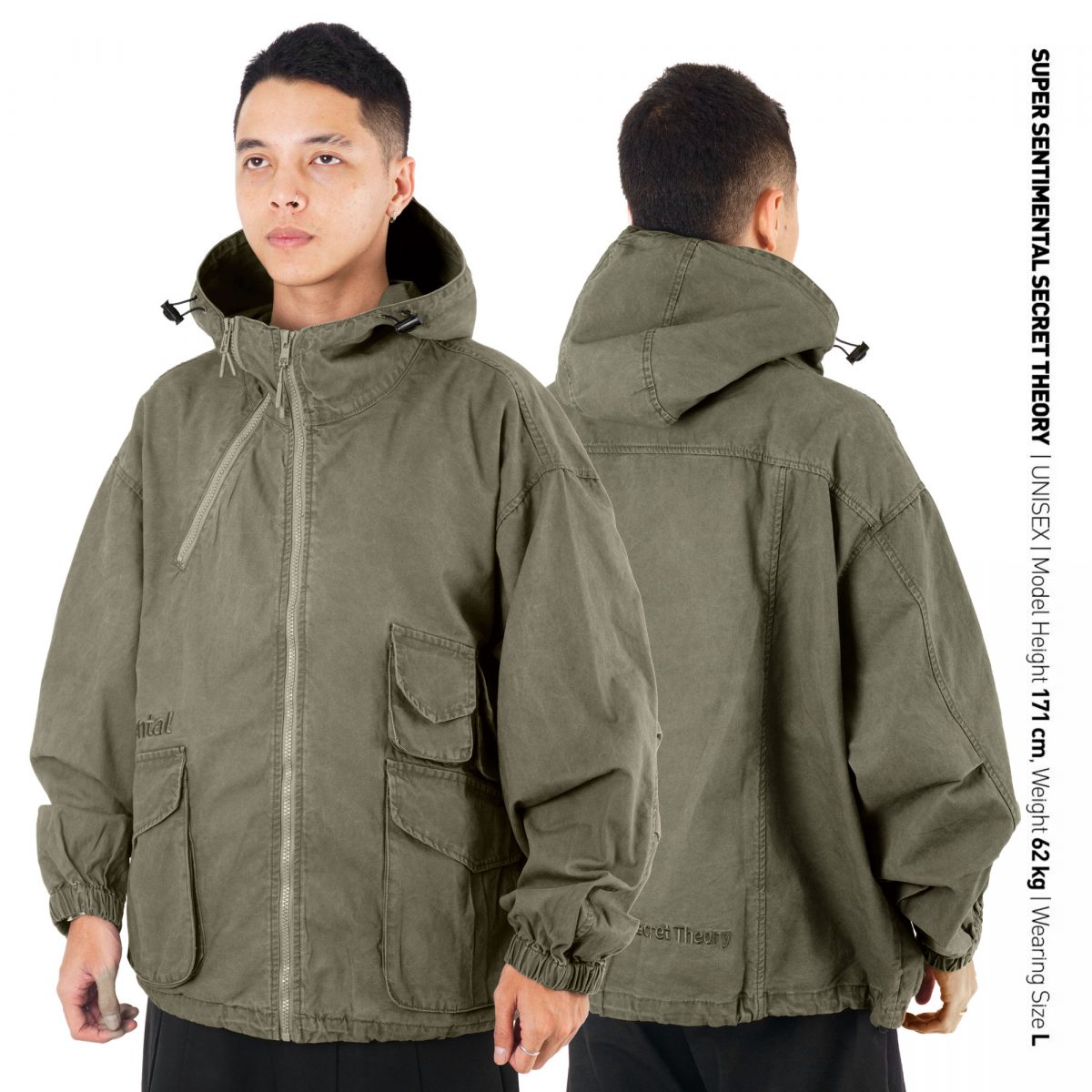 Overhood Utility Jacket Olive – Super Sentimental Secret Theory