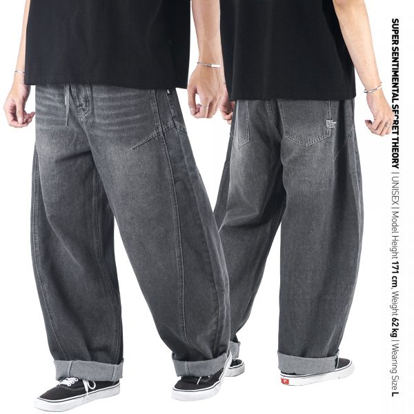 Rambler Pants Denim Washed Black