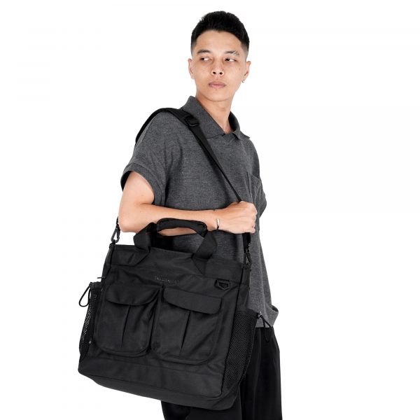 Docket Totebag Sling Bag Black