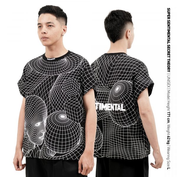 Matrix Boxy Tanktop Full Print Black