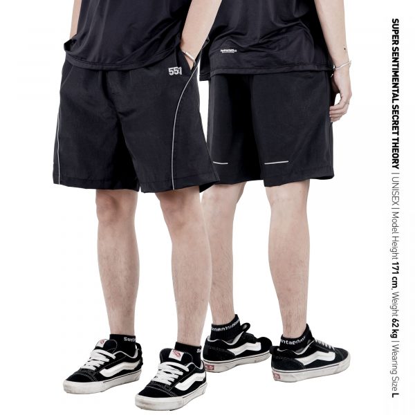 5557 Temper Boardshort Black