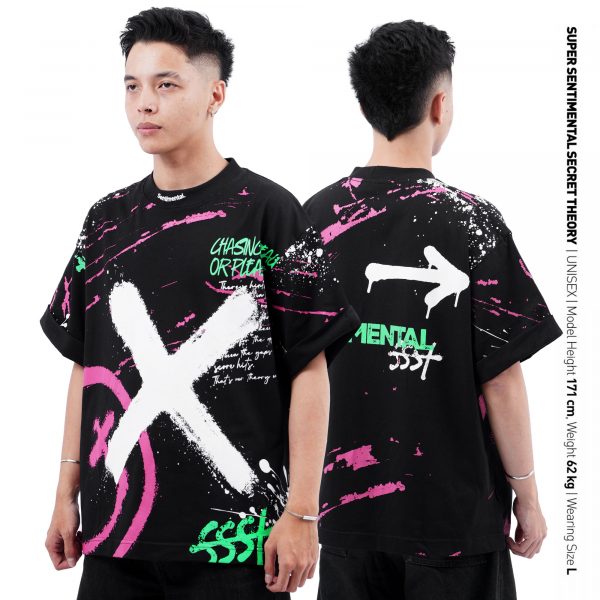 Lumine Tshirt Rolltop Heavyweight Fullprint