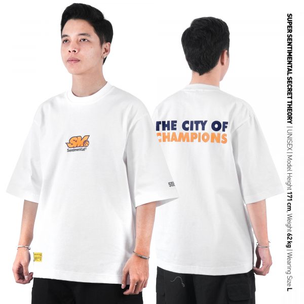 SSST x Satria Muda Bandung Tshirt Heavyweight Oversize White