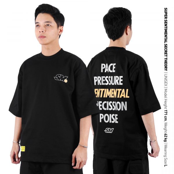 SSST x Satria Muda Bandung Tshirt Heavyweight Oversize Black