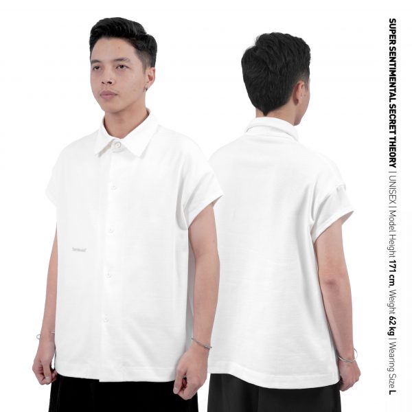 Keen Eye T-Shirt Collar Extra Heavyweight White