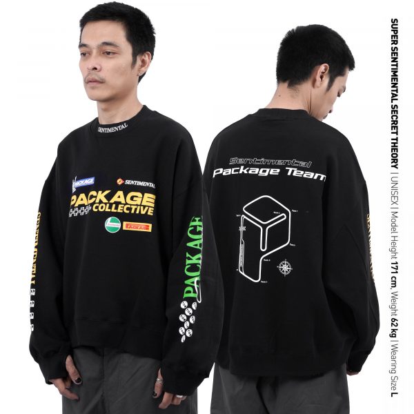 SSST x Package Collective Crewneck Black