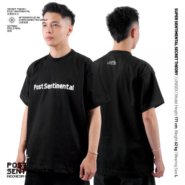 SSST Post Sentimental Shortsleeve Tshirt Black